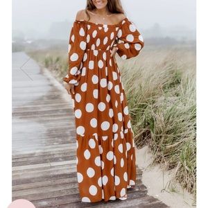 Off the Shoulder Maxi